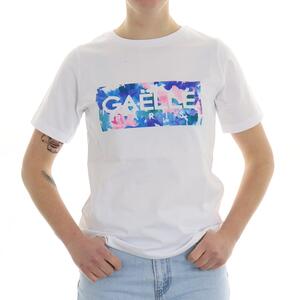 T-SHIRT LOGO BIANCO